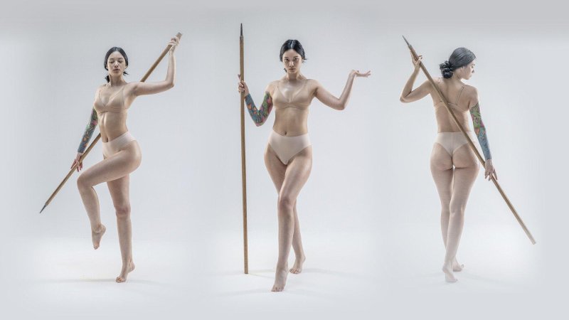 Model poses