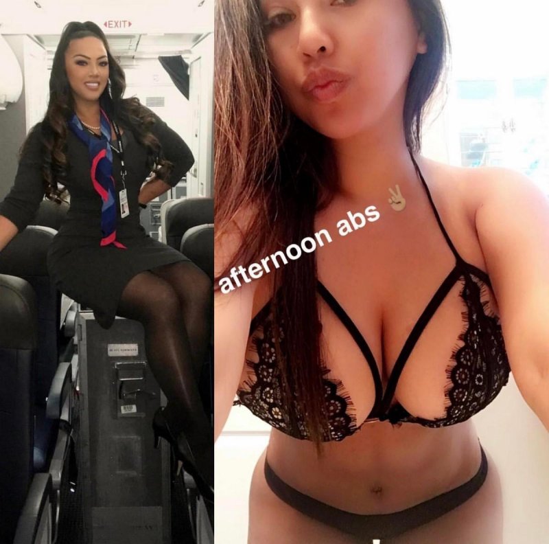 Sexy stewardess