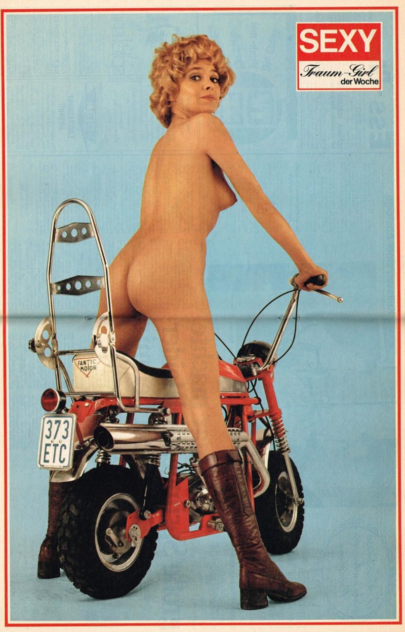 Motorcycles Erotic retro style