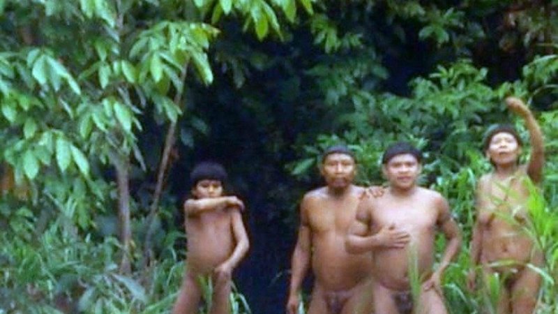 Nudism in the Amazon tribes