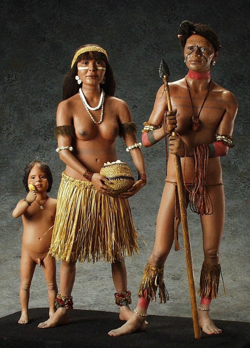 Naked Indian tribes