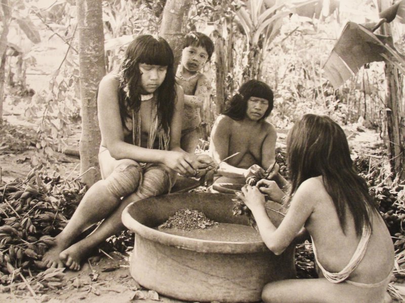 Indians from the Xingu River Brazil