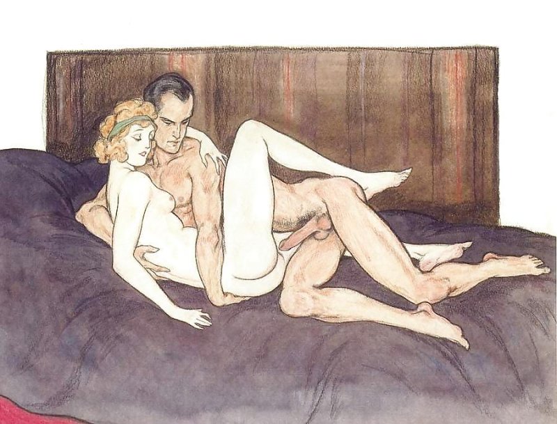 Erotic paintings Marcello Dudovich
