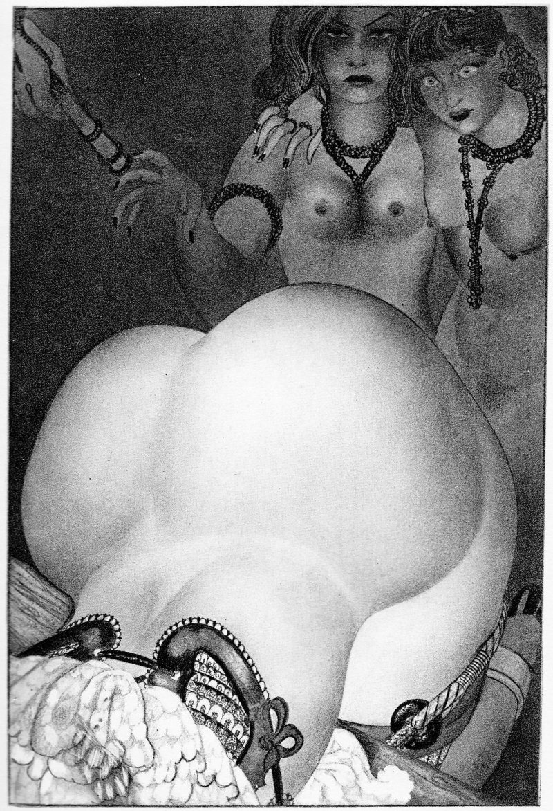 Retro porn drawings