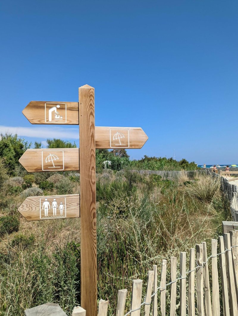 Nudist beach