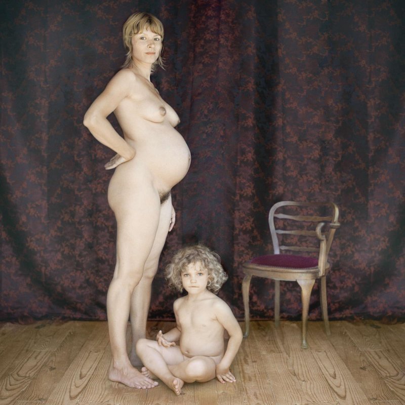 Family portrait nude