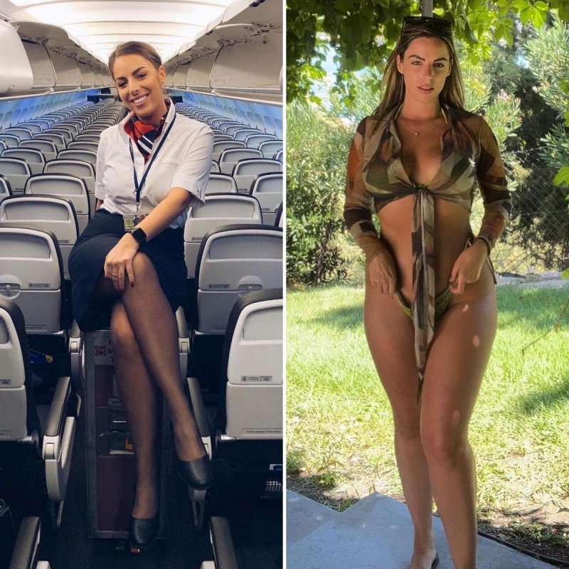 The sexiest stewardesses