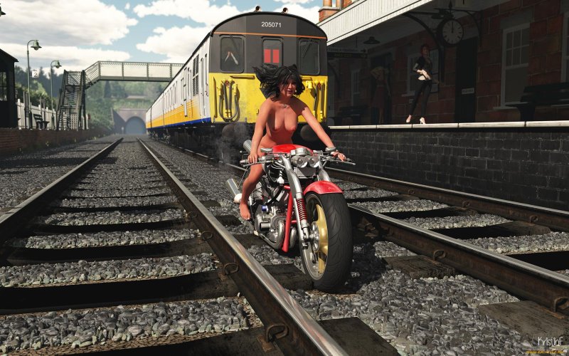 Simulator train