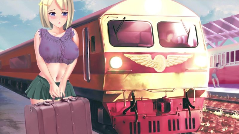 Hentai train from the ramps