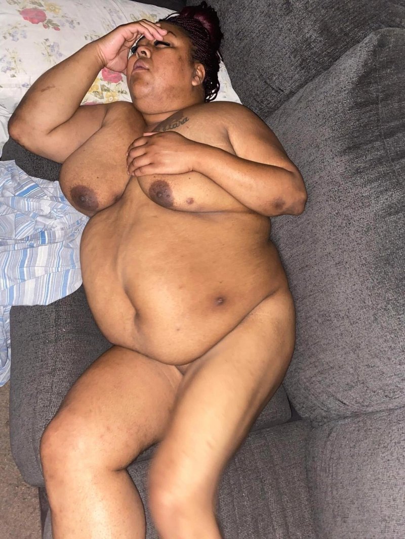 Fat black woman