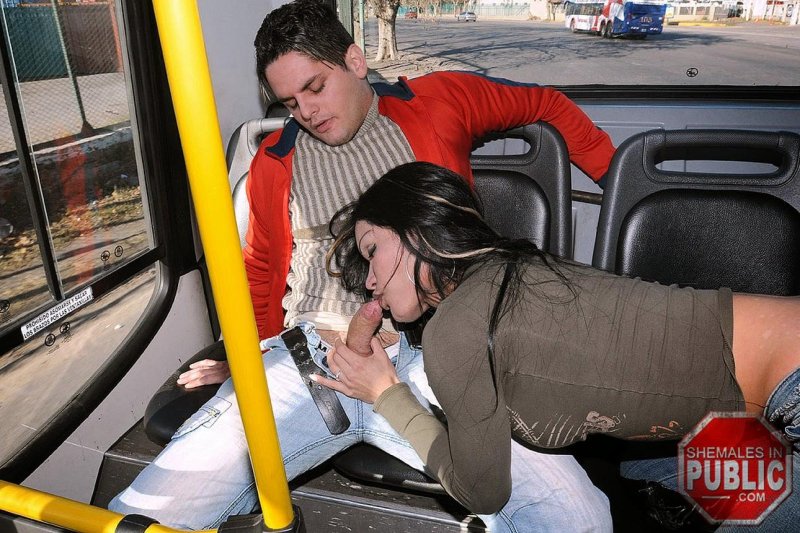 Sharped in public transport