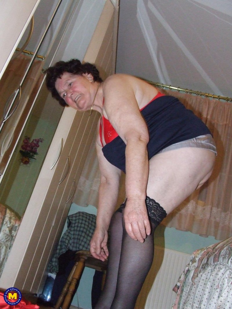 Very old naked grandmothers