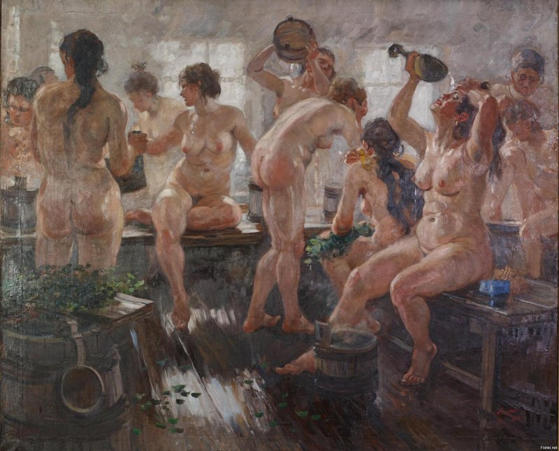 Russian bath picture
