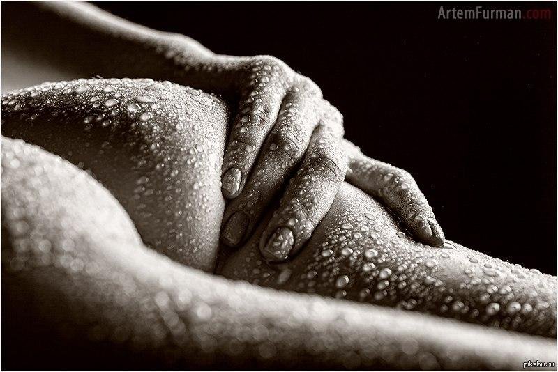 Erotic macro photography