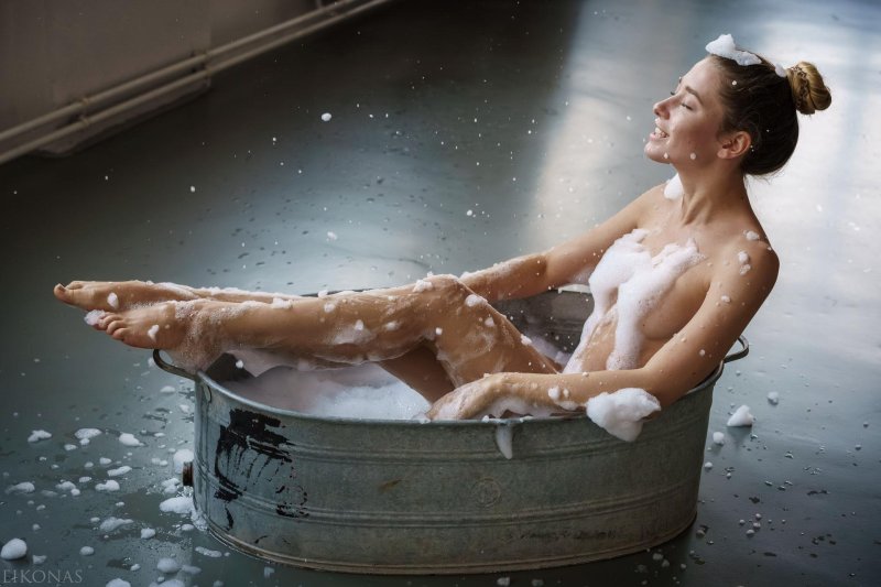 Foam bath