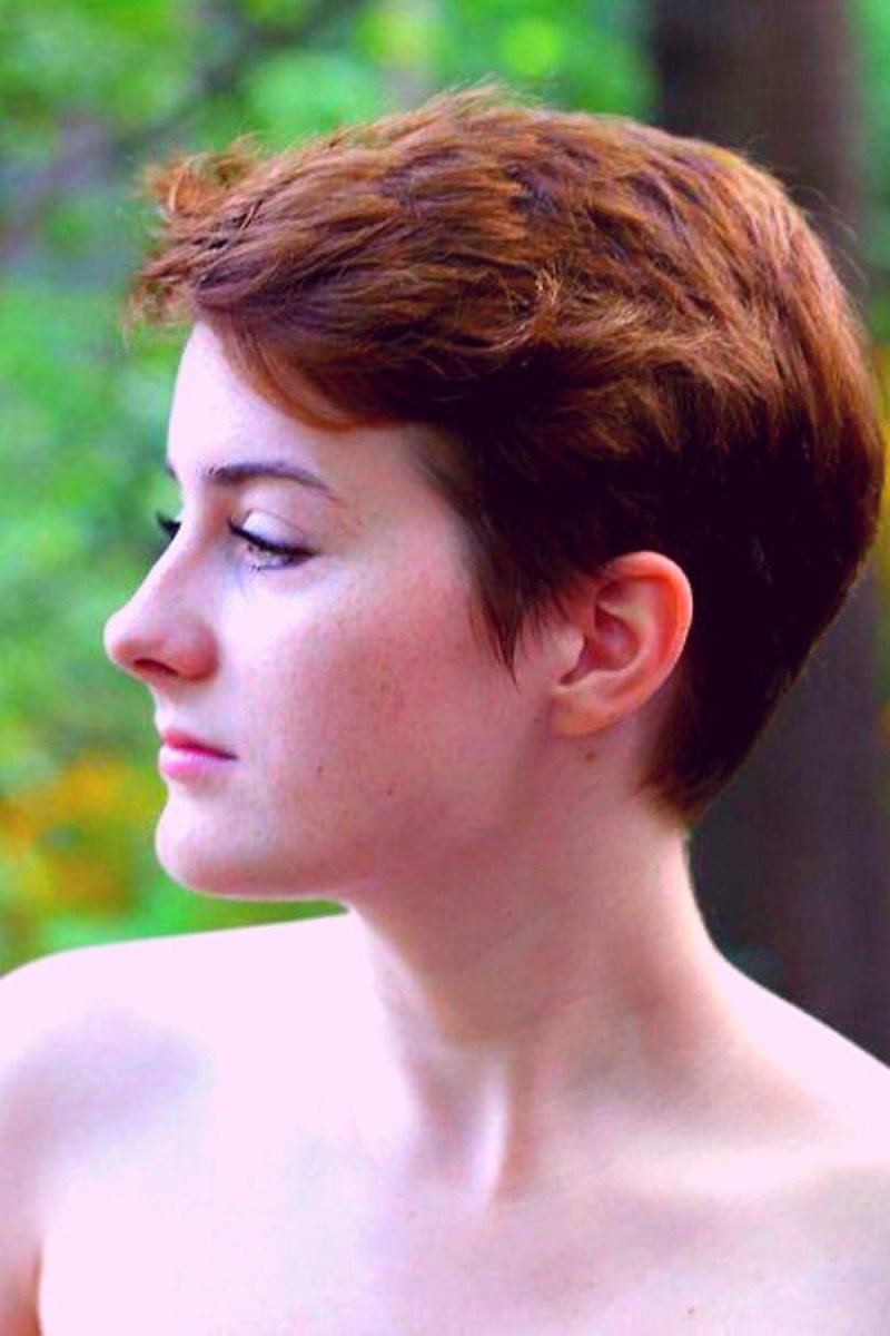 Short haircut women