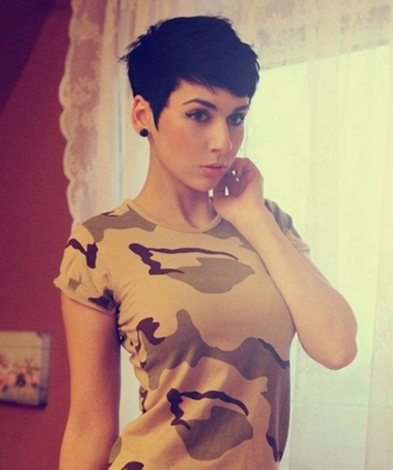 Camouflage dress for a girl