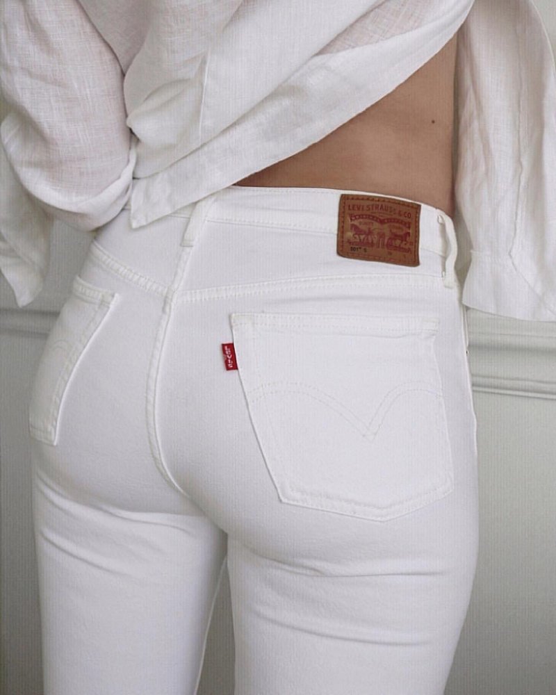 White jeans women