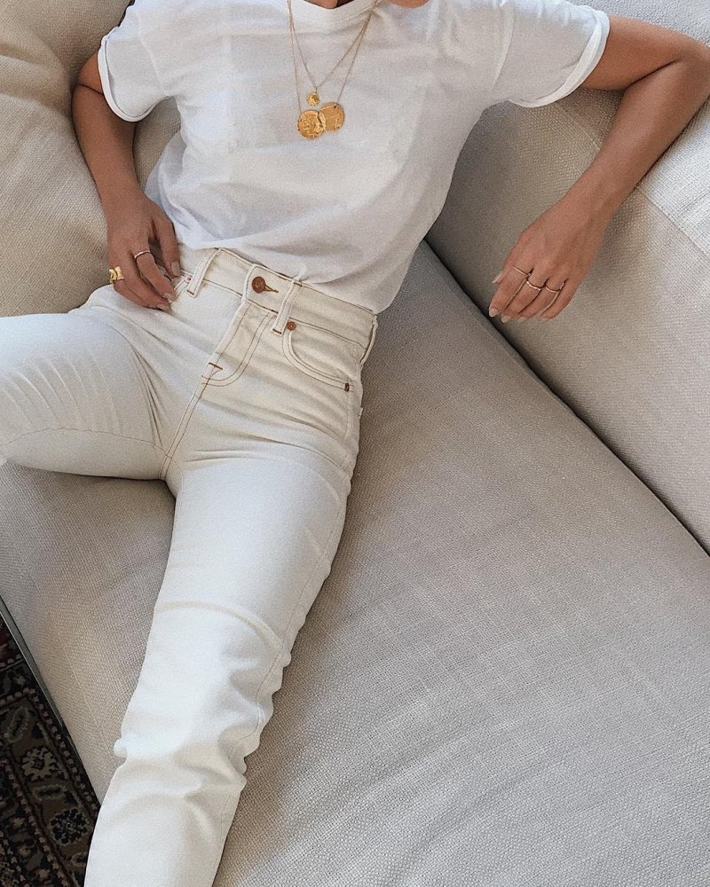 White trousers
