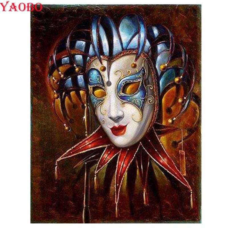 Alex Levin Venetian masks