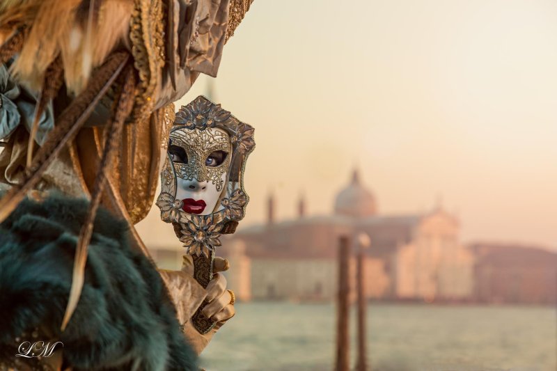 Masquerade carnival Venice