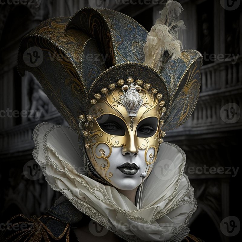 Venetian carnival masks