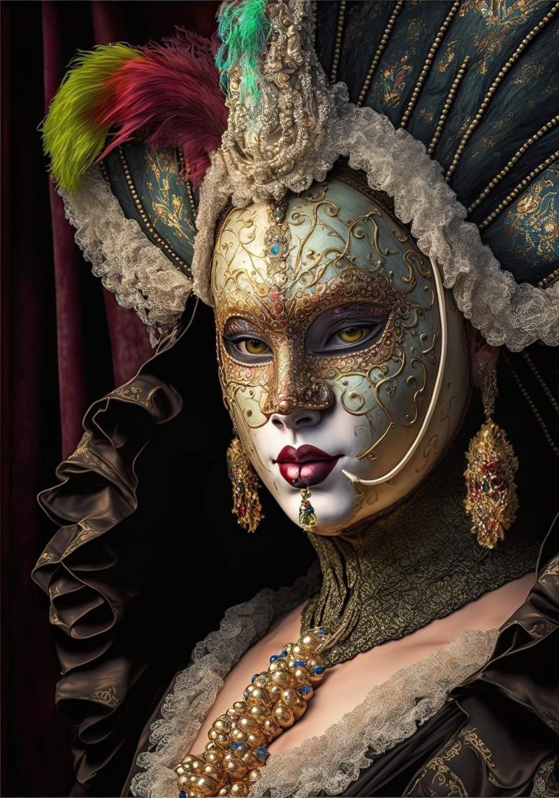 Venetian mask