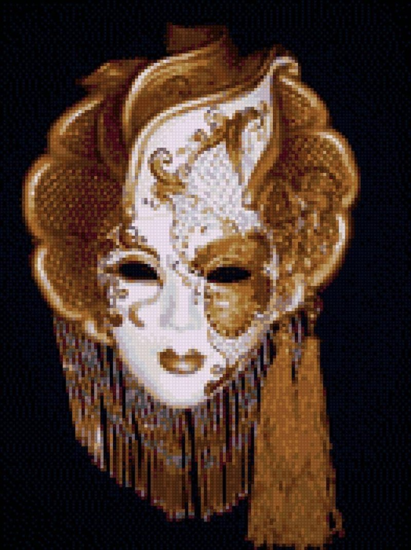 Venetian carnival masks