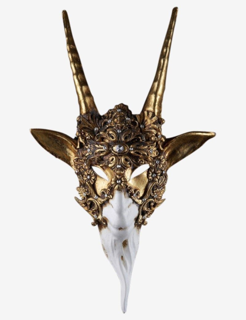 Goat mask for masquerade