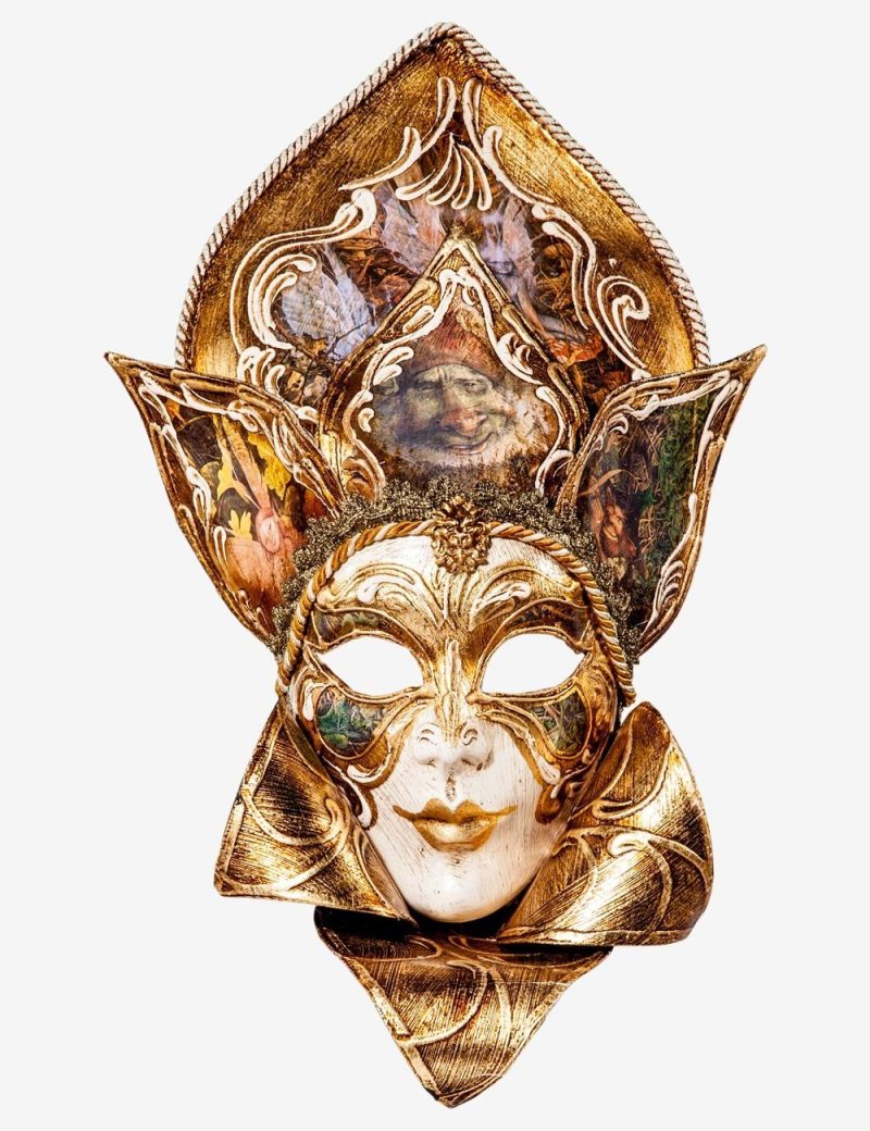 Venetian mask lady