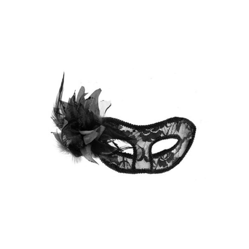 Carnival mask with a pen