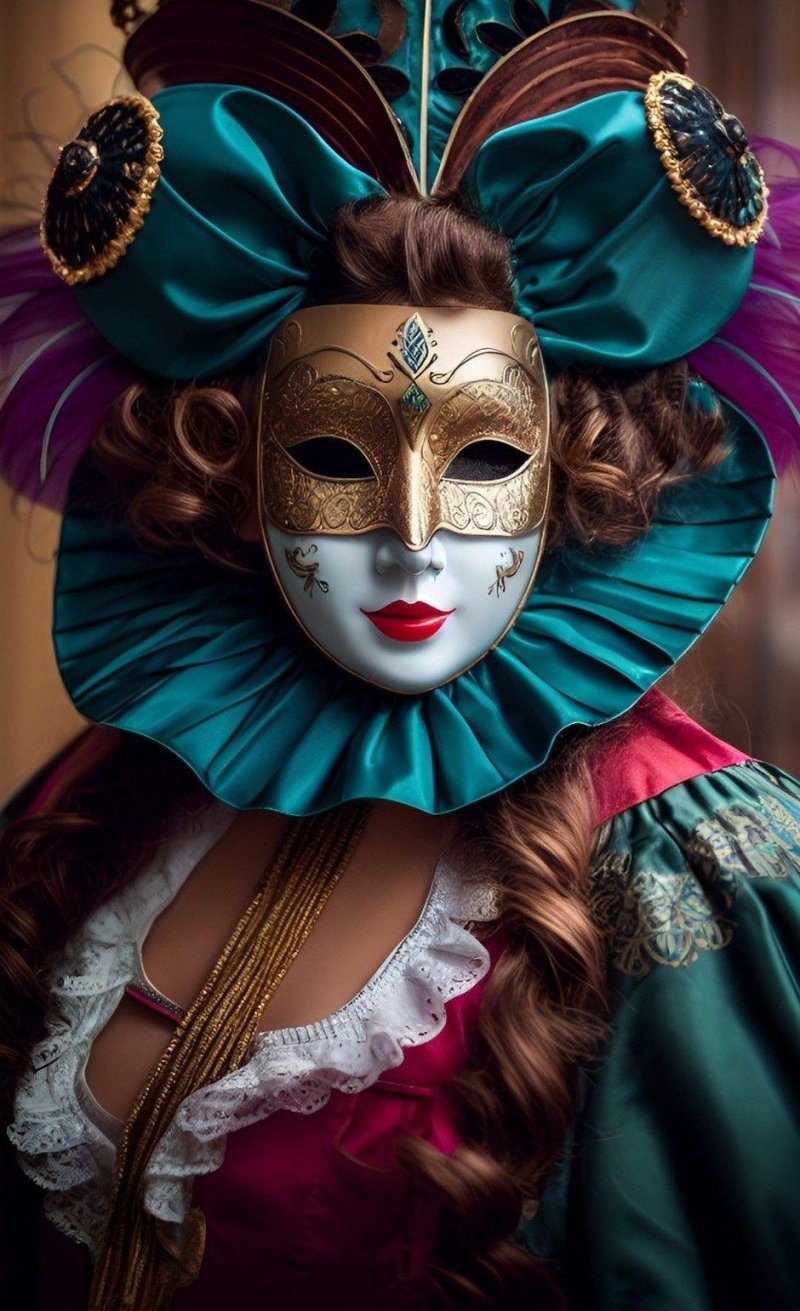 Venetian mask Casanova