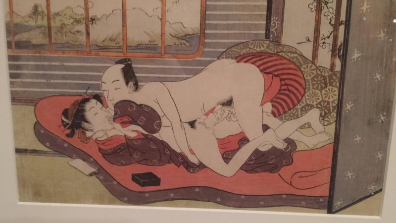 Japanese erotic engraving Xuung