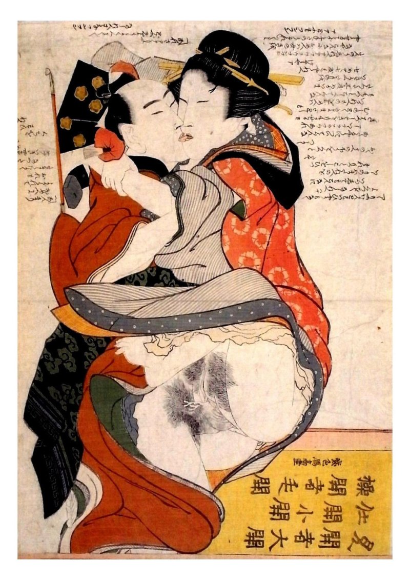 Sunga of the era Edo