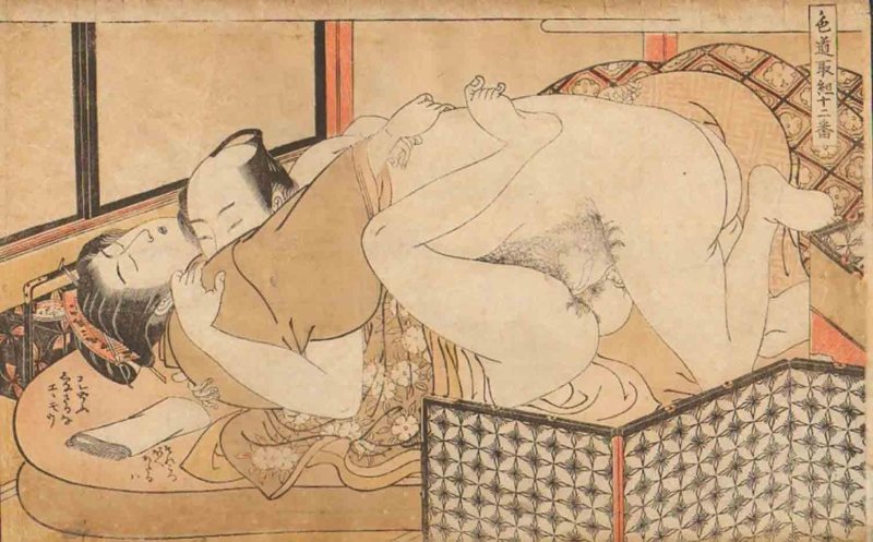 Japanese erotic paintings