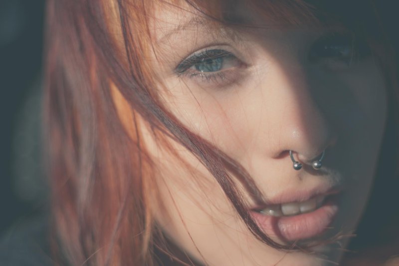Beautiful girls with piercing