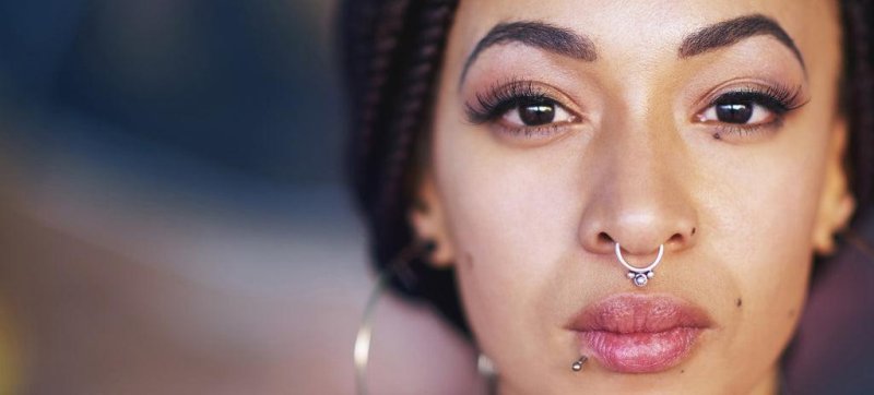 Septum on a big nose