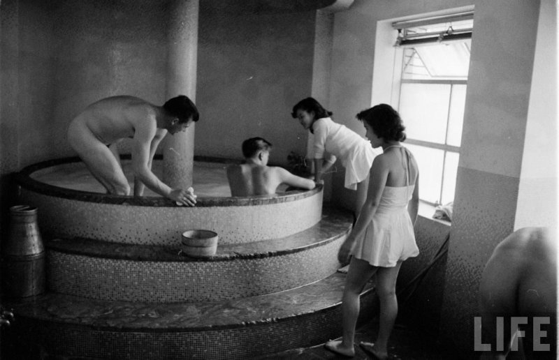 Japanese public baths