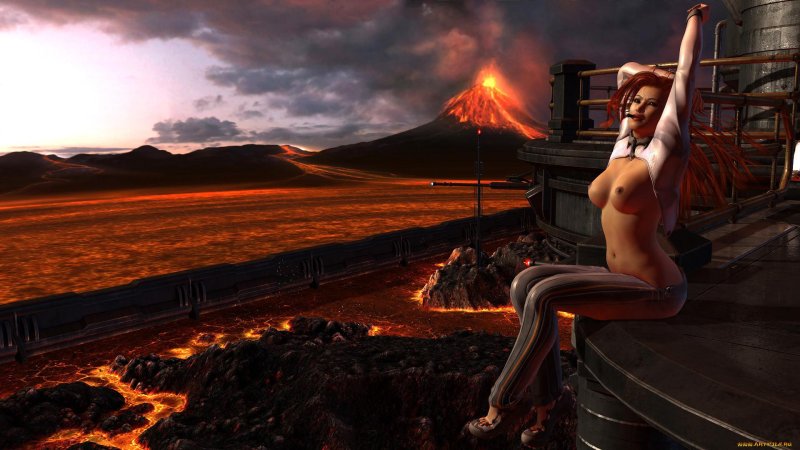 Volcanic eruption