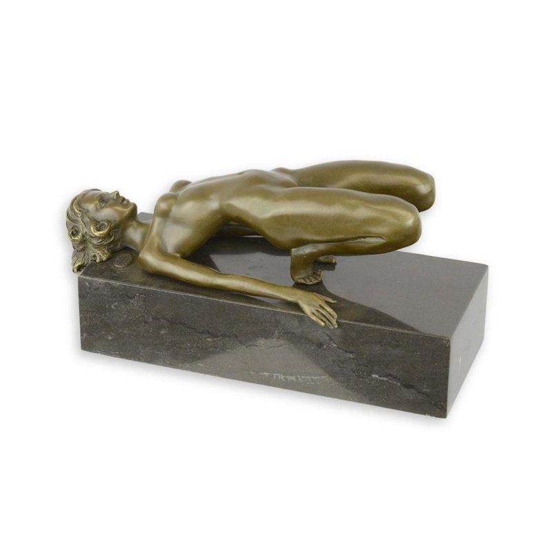 Erotic bronze figurines