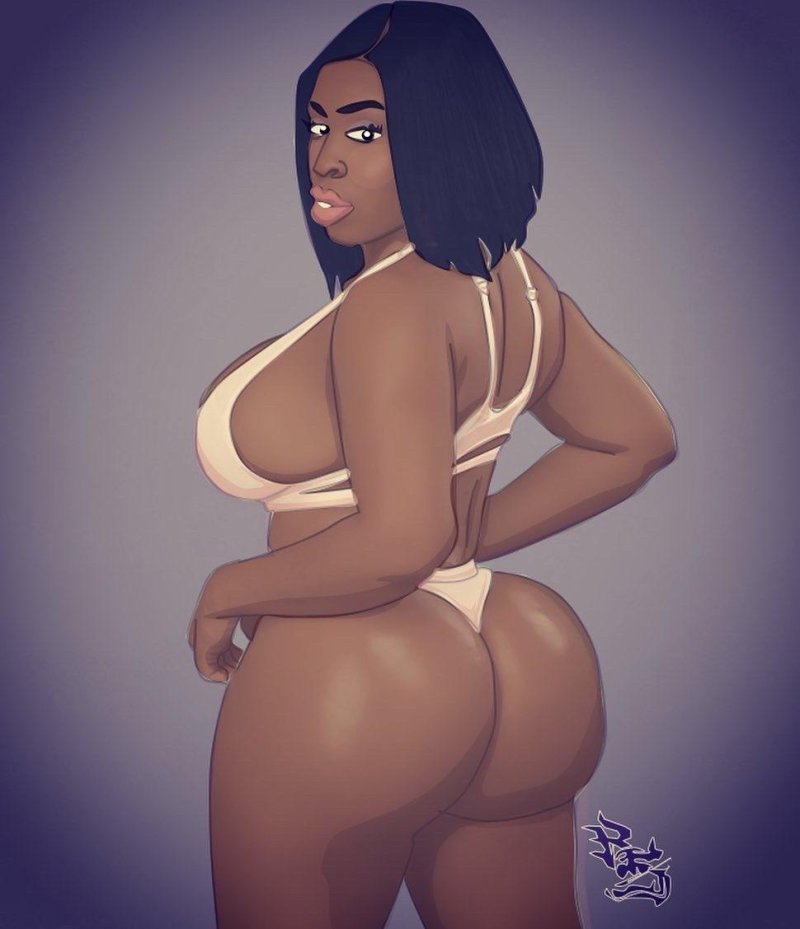 Black -skinned girl