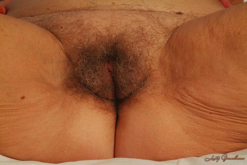 Old hairy pubis large