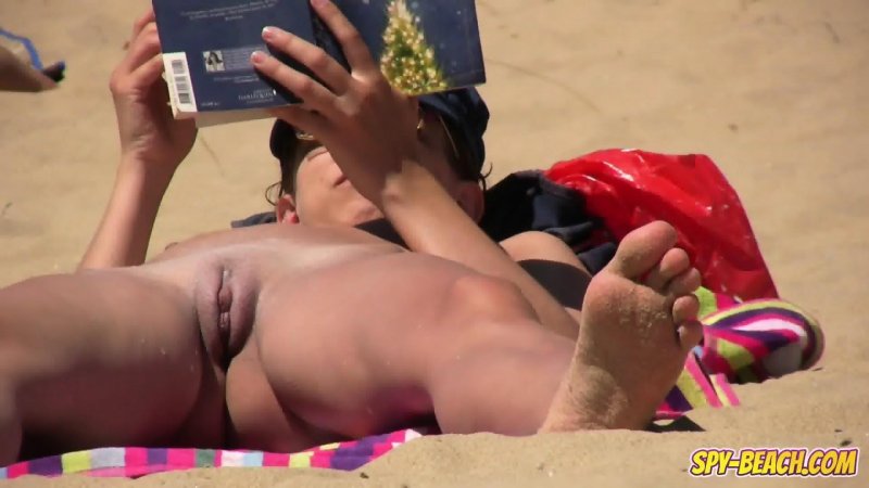 On the beach porn