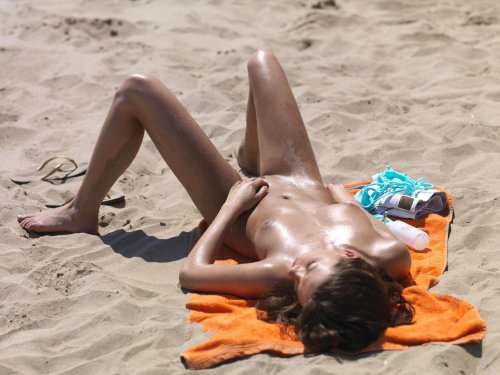 From the beach