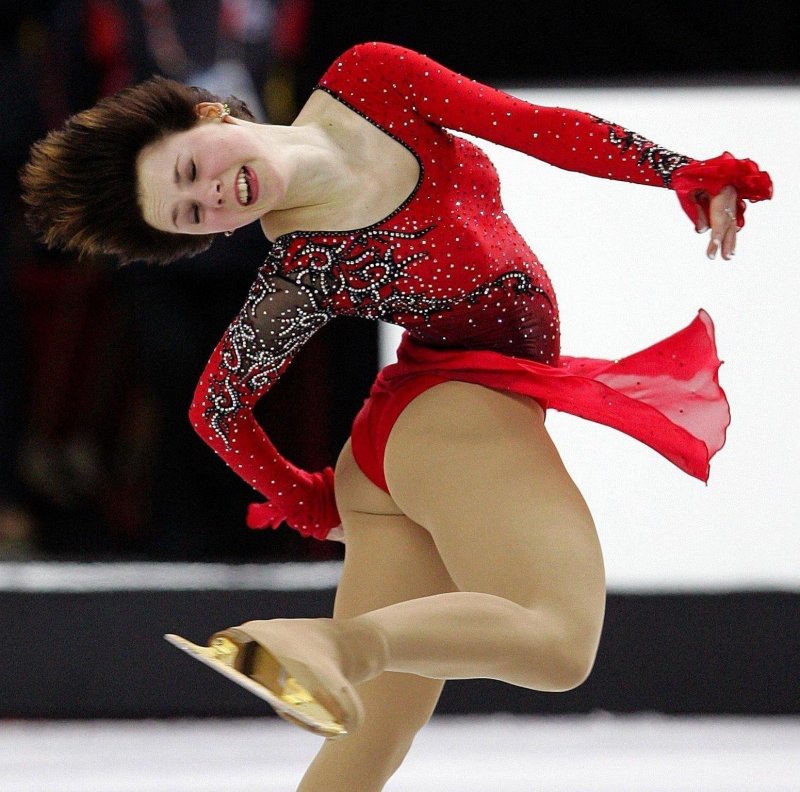 Skater Irina Slutskaya
