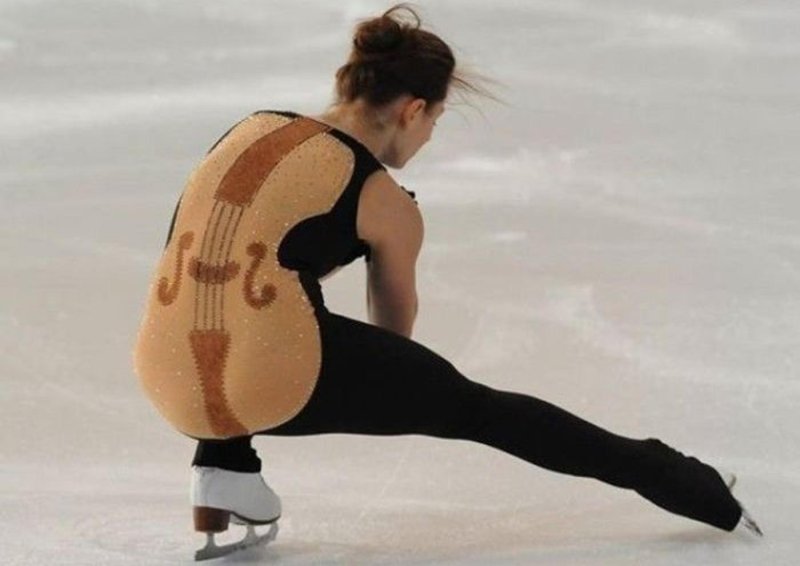 Costumes of skaters