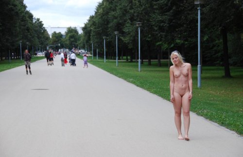 Walking naked