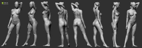 Naked woman reference