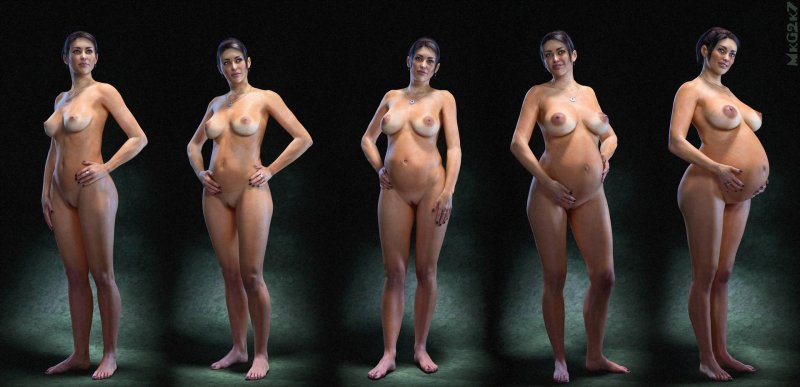 Women Naked Pregnant D
