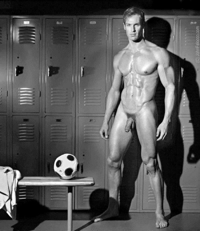 Naked athletes